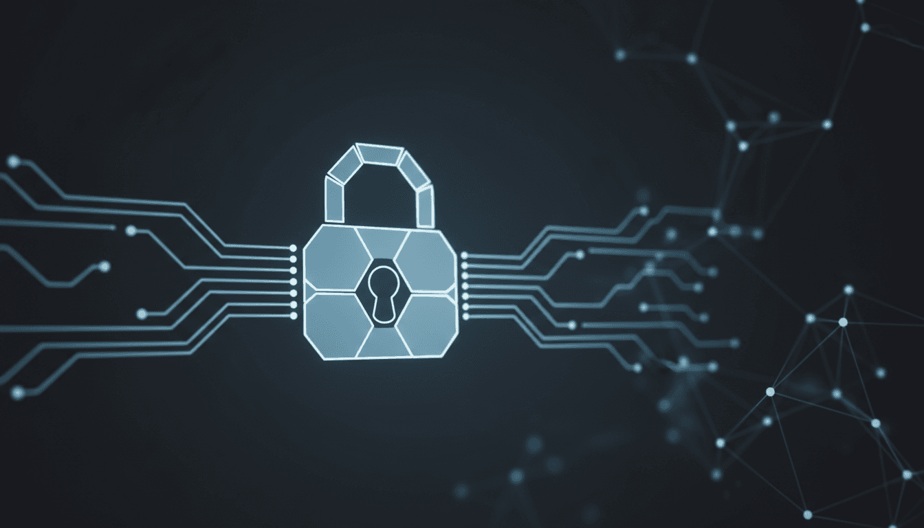 Cybersecurity protection visualization with encrypted network nodes